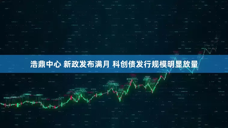 浩鼎中心 新政发布满月 科创债发行规模明显放量